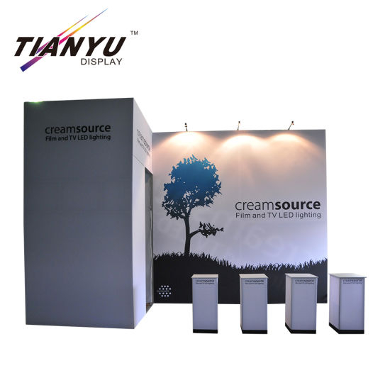 Moderne Aluminium-Standard-Messemessestand-Design
