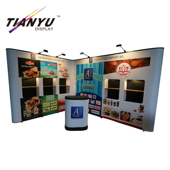 Pop-up-Displays für Messen Fabric Banner Stand zum Verkauf