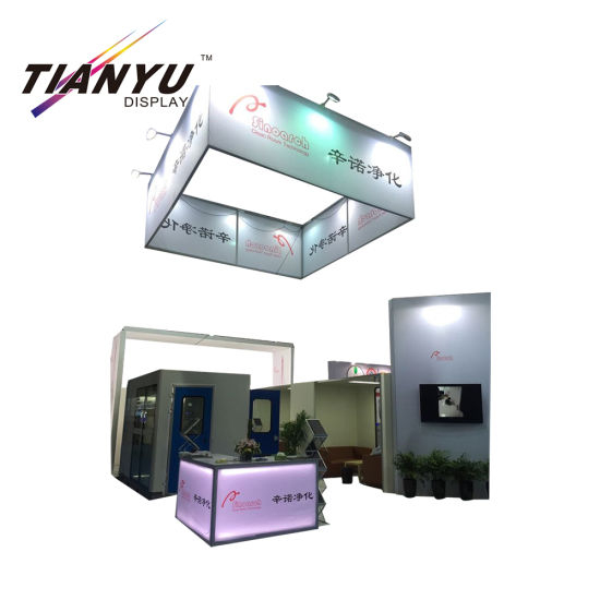 Benutzerdefinierte Flexible Modular faltbare Photo-Messestand / Stall / Stand