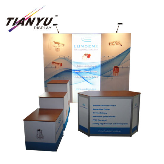 10FT Tragbare Messestand 3X3 Stand Display für Messe