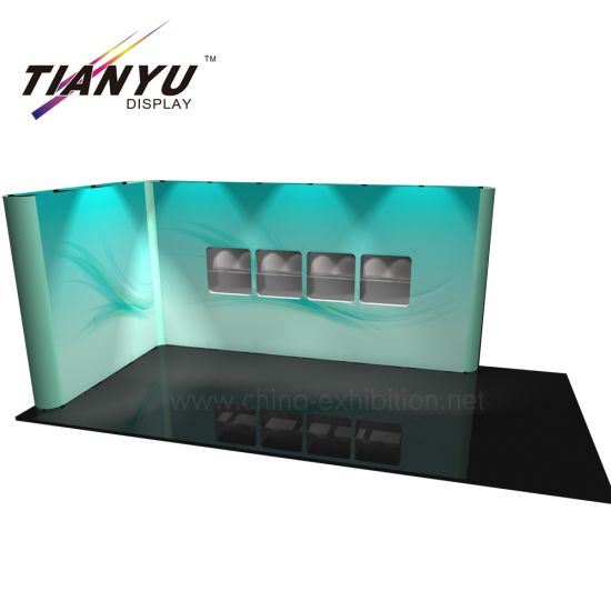 L-Form / U-Form-Gewebe / PVC Expo Pop Up Messe-Display Exhibit