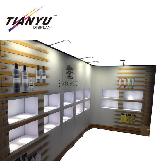 Flex Bannerständer und Picture Display Racks 3X3 Pop Stand up Banner Messe Hintergrund Stand