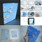 Textilgewebe Frameless Werbung Display-LED Backlit Lightbox für Auslage Werbung