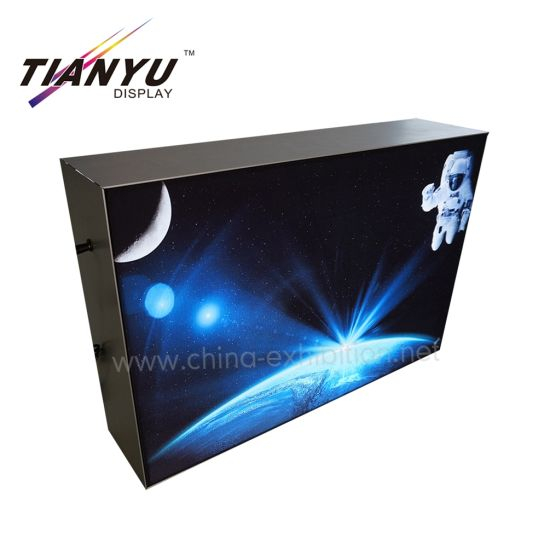 Textilgewebe Frameless Werbung Display-LED Backlit Lightbox für Auslage Werbung