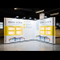 Luxus-Aluminium-PVC-Anzeige faltbare Werbung Stand Kulisse