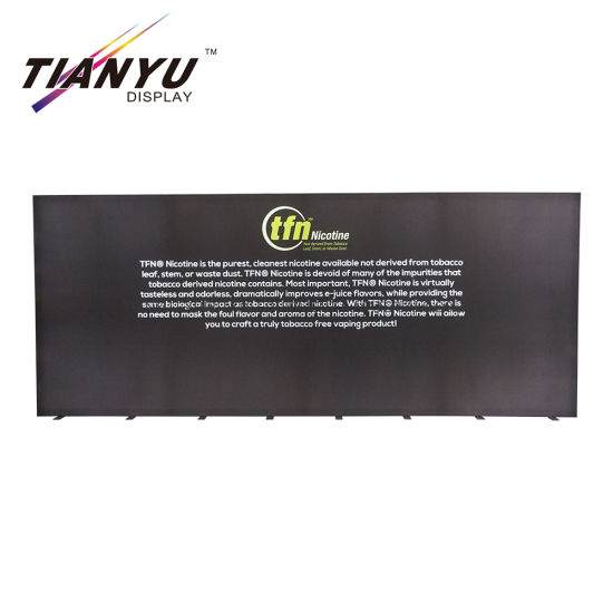 China Hersteller Werbung Ausrüstung Bedruckt Custom Tragbarer Messe-Display 10X20 Messe-Display Stand