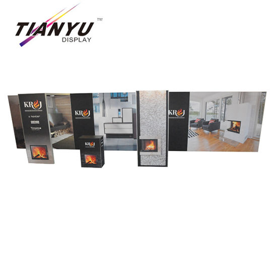 Installieren 10X10 Messe-Display Stand Schnell mit Ständern