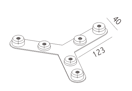 Y-Form 3 Wege-Verbindungs