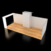 10x20ft / 3X6m Modular Messestand mit Graphic Design