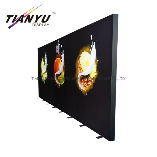 China Hersteller Werbung Ausrüstung Bedruckt Custom Tragbarer Messe-Display 10X20 Messe-Display Stand