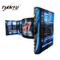 Wiederverwendbare Messestand Design Pop-up gerade oder gebogen Pop Up Stand