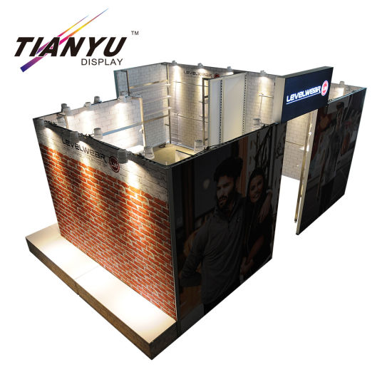 2019 New Super 10X10 Messestand Spannungs-Gewebe Messe Folding Stand