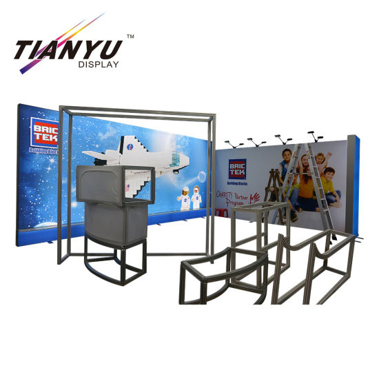 Aluminium tragbare Messe-Display Modularer Messestand 2X2
