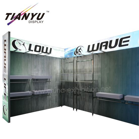 3X5 Lightweight Booth Exponate für den Kleiderhandel