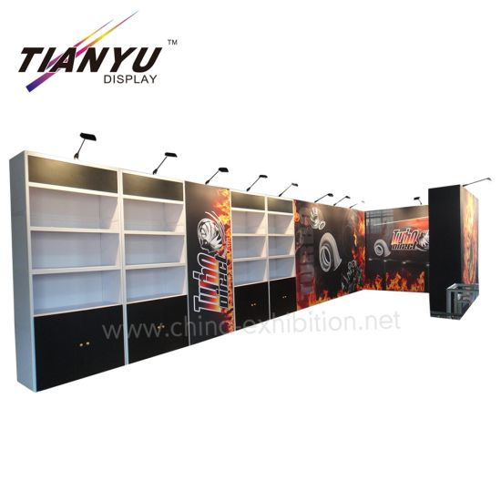 4x8m Individuelle Messestand-Design mit Acryl-Panel