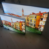 Messestand Double Sided Backlit Light Box Stoff Frameless LED Light Box Tiefstpreis