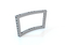 M-Serie eloxiertes Aluminium Curved Frame 1 / 16tel