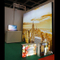 Fabrik-Großverkauf Frameless Gewebe-Doppelt-Seiten-Aluminium-Rahmen-Werbung LED-Licht Box Booth