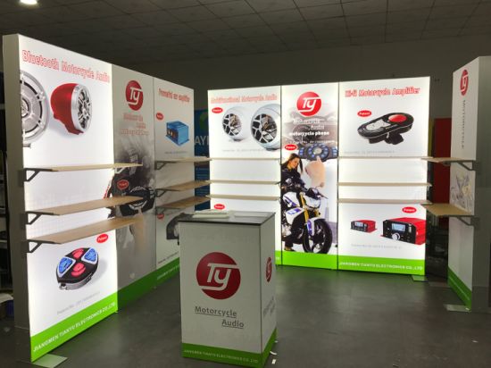 Neue Qualität Rohr und Drape Standard-Messestand Photo Booth