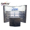 Tragbare Aluminiumrohre Internes Regalbrett beweglicher Standplatz 3 * 3 Pop up Banner
